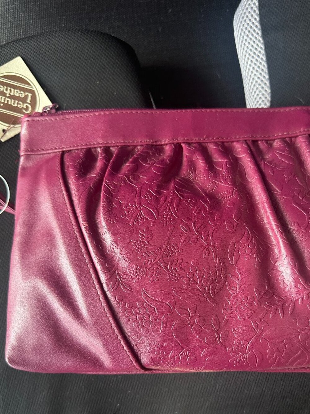 NWT Vintage Toni Leather Clutch